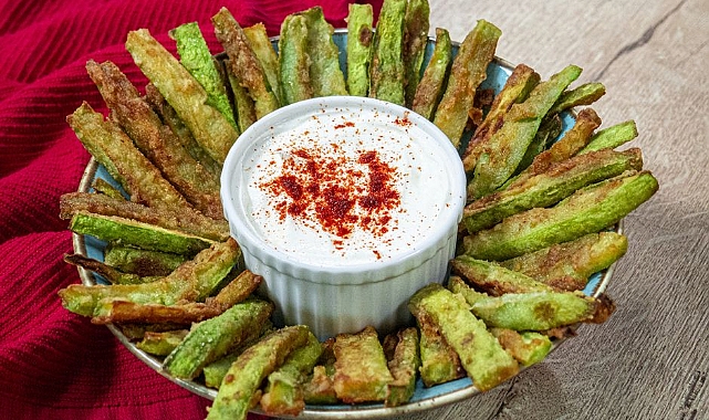 Fırında çıtır kabak