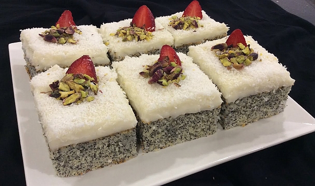 Süt Şerbetli Haşhaşlı Tatlı