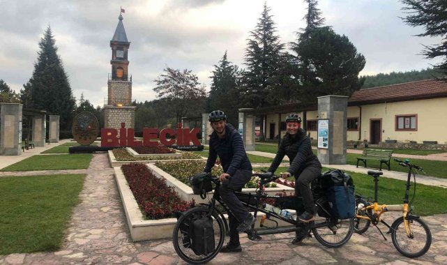 12 ülke 10 bin kilometrenin ardından Bilecik'e ulaştılar