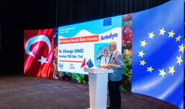 'AB-Türkiye Gençlik İklim Forumu' Antalya'da gerçekleştirildi