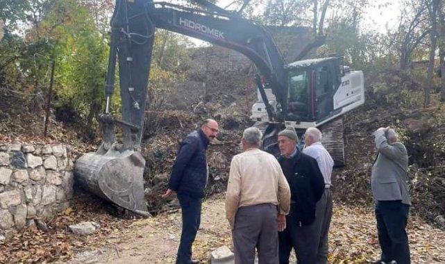 68 yıl sonra araç yoluna kavuştular