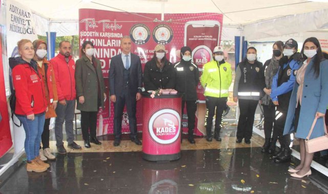 Adıyaman'da, 25 Kasım Kadına Yönelik Şiddetle Mücadele Günü kutlandı