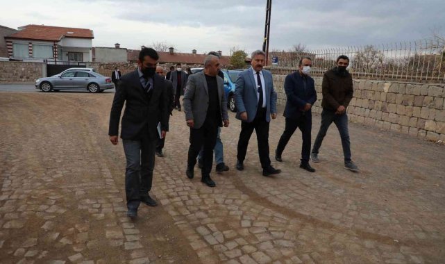 Ağırnas Mahallesi'nde tarihi dokuya uygun sokak yenileme çalışması