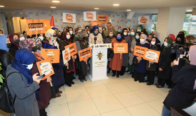 AK Partili kadınlardan 'kadına şiddet' ile mücadele kararlığı