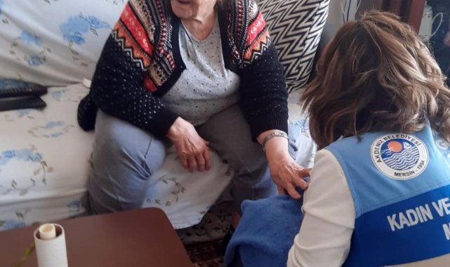 Akdeniz'de evde bakım ve temizlik hizmeti aralıksız sürüyor