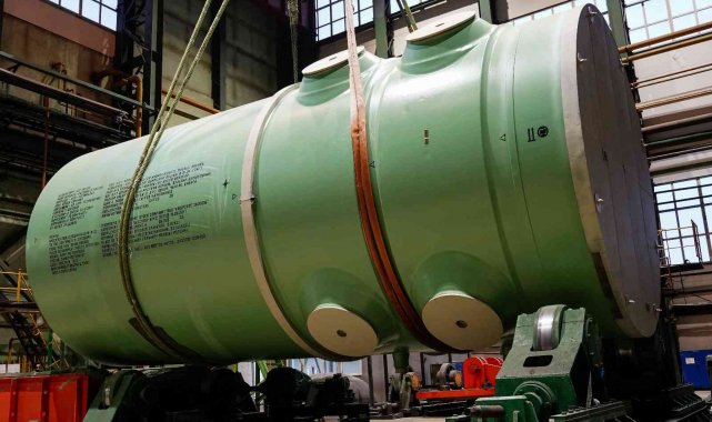 Akkuyu NGS&#039;nin ikinci ünitesine ait reaktör basınç kabı Türkiye&#039;ye gönderildi