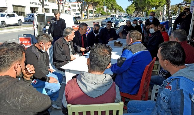 Alaçatı'da sanayi esnafı iş yerlerinin şehir içinde kalmasından dertli