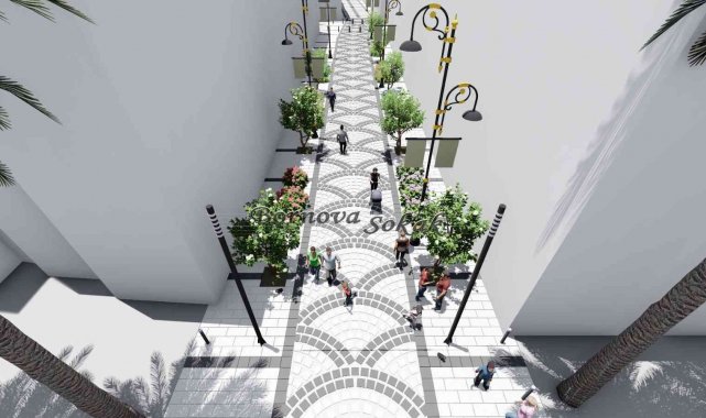 Alsancak Bornova Sokağı yayaların oluyor