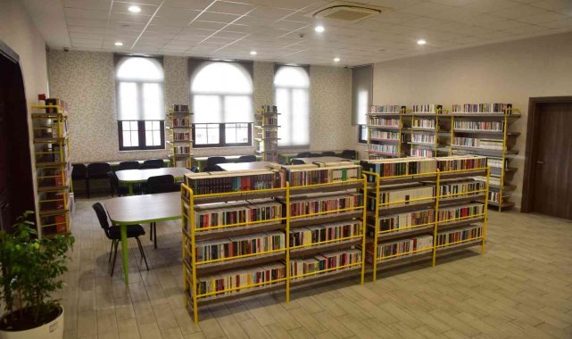 Amir Ateş Kütüphanesi açılıyor