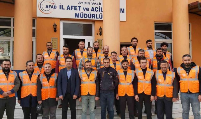 Aydın'da din görevlileri arama kurtarma eğitimi aldı