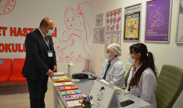 Bafra Devlet Hastanesinde hamilelere özel danışma hattı