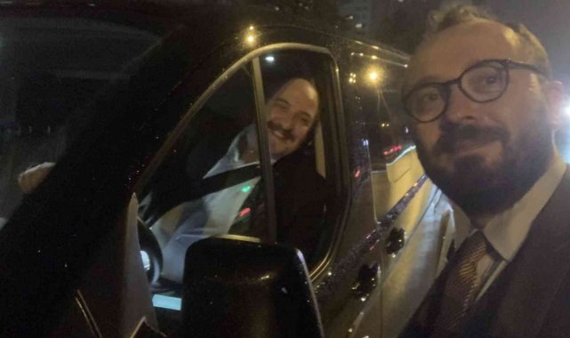 Bakan Varank kaza yapan muhabiri evine bıraktı