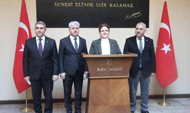 Bakan Yanık Hatay'da