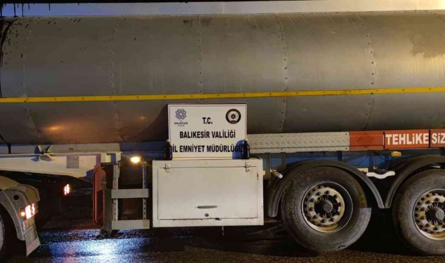 Balıkesir'de kaçak akaryakıta geçit yok