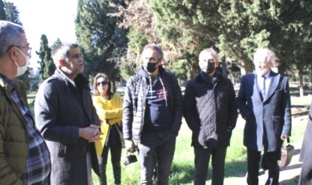 Bandırma eski mezarlıkta şehitlerin izi sürülüyor