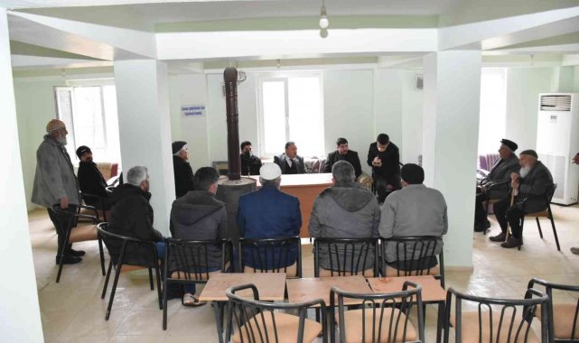 Başkan Beyoğlu hasta ve yaşlılarla bir araya geldi