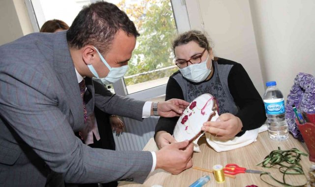 Başkan Kibar&#039;dan ORMEK kursiyerlerine destek