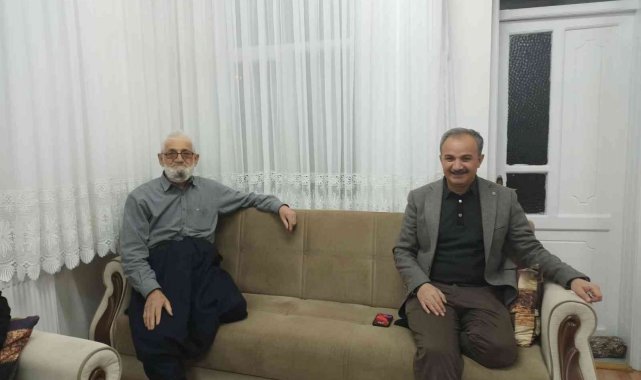 Başkan Kılınç, büyüklerin hayır duası aldı