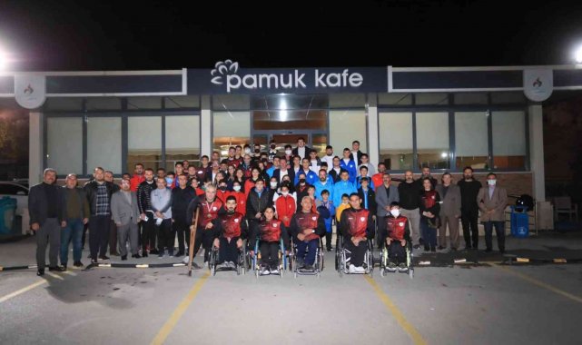 Başkan Örki, Pamukkale Belediyespor ailesini ağırladı