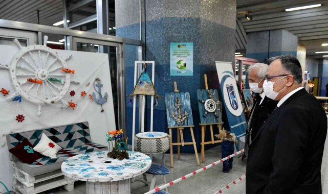 Başkent'te atıktan sanata