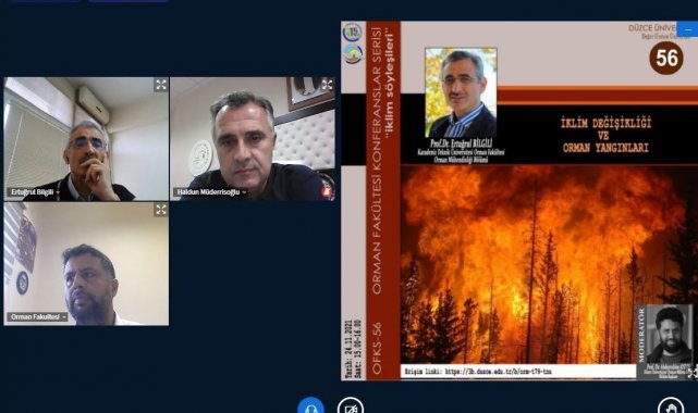 Bilgili "Orman yangınları kaçınılmaz oldu"