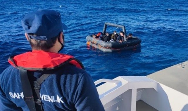 Bodrum'da 26 düzensiz göçmen kurtarıldı