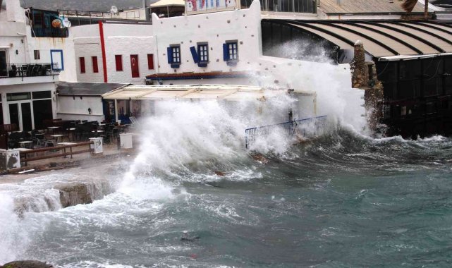 Bodrum'u lodos vurdu