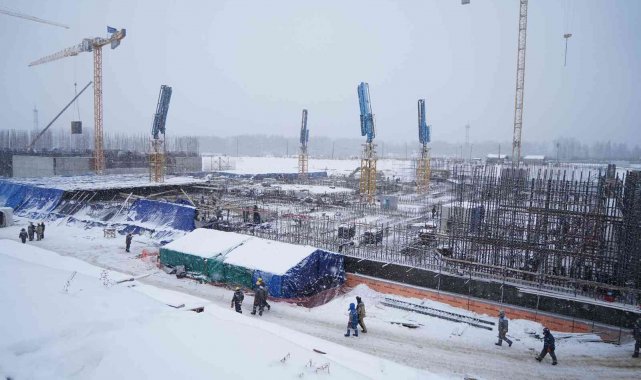 BREST-OD-300 reaktörünün temel betonlaması tamamlandı