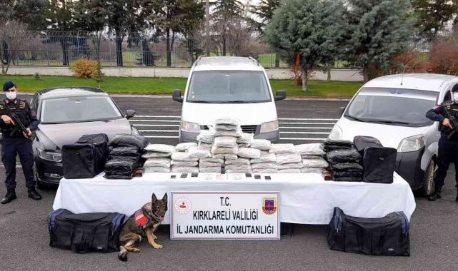 Bulgaristan'dan İstanbul'a uyuşturucu sevkiyatına darbe: 63 kilo uyuşturucu ele geçirildi