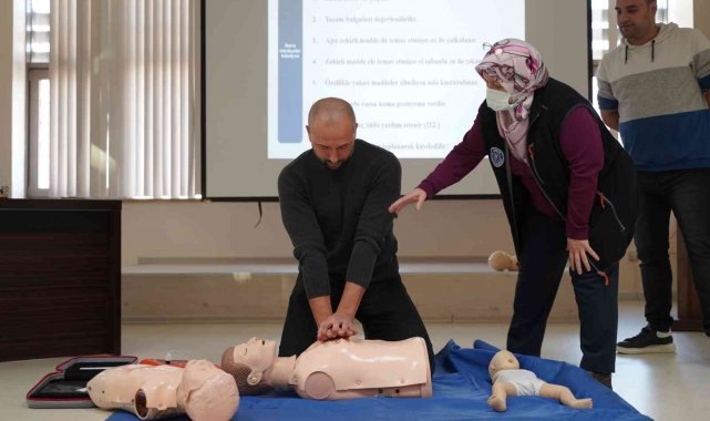 Bursa'da ilk yardım eğitimi
