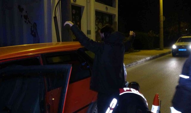 Bursa'da yunus polislerinden 'Şok' uygulama