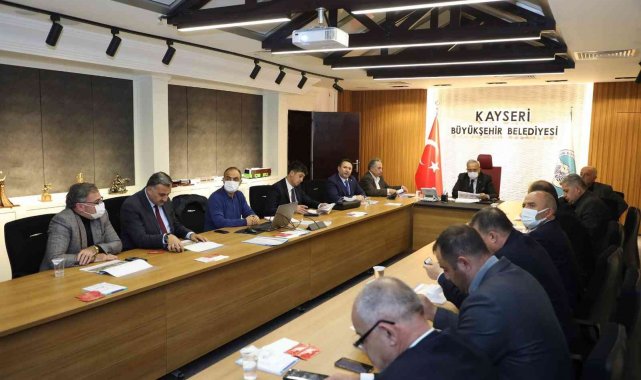 Büyükşehir'de doğalgaz yatırım toplantısı