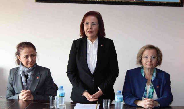 CHP'li kadınlar, şiddete "Hayır" dedi