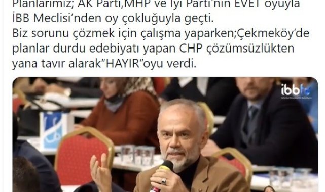 CHP'li meclis üyeleri İBB'de başka, ilçelerde başka