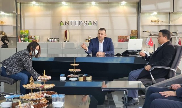 Çin heyeti Antepsan'a hayran kaldı