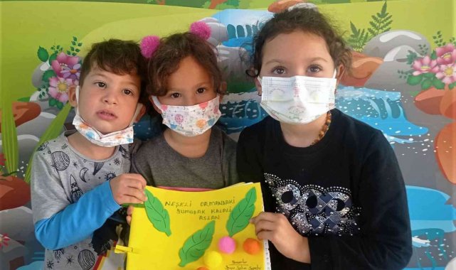 Çocuk atölyelerinde eğitimler sürüyor