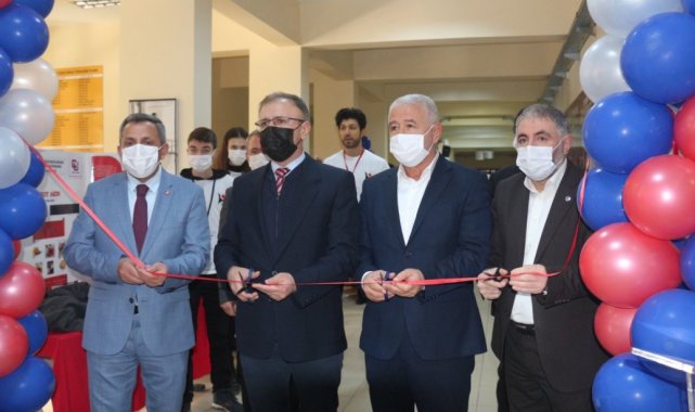 Çorlu'da Bilim Fuarı düzenlendi