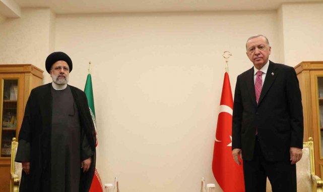 Cumhurbaşkanı Erdoğan, İran Cumhurbaşkanı Reisi ile görüştü