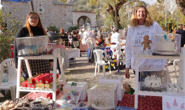 Dalyan'da Noel Pazarı yoğun katılımla gerçekleştirildi