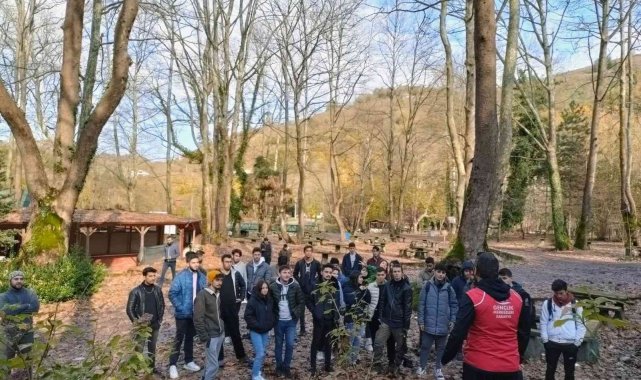 Denizcilik MYO öğrencileri Maden Deresi'ni keşfetti