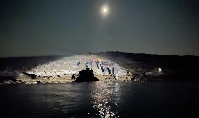 Denizde mahsur kaldılar, Sahil Güvenlik kurtardı