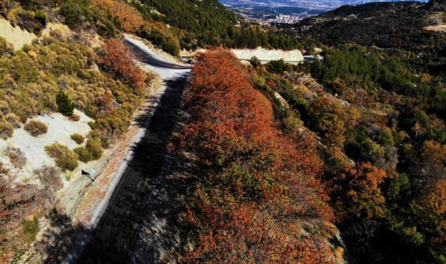 Denizli'de renk cümbüşü kendine hayran bıraktı