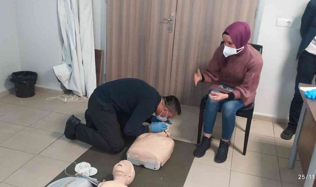 Diyarbakır'da ilk yardım eğitimi