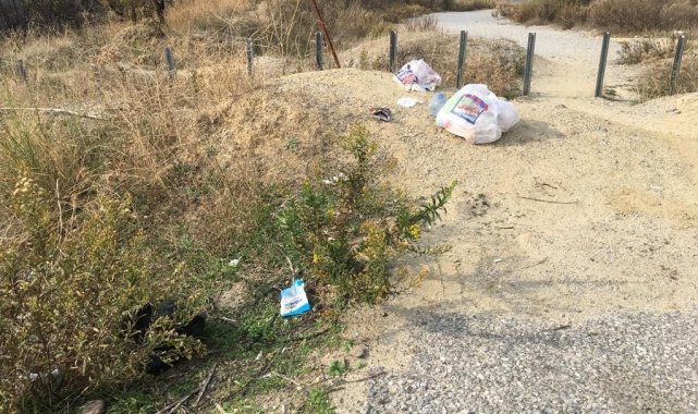 Doğayı kirletenlere vatandaşlar tepki gösterdi