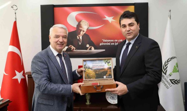 DP Genel Başkanı Uysal'dan Başkan Bilgin'e ziyaret
