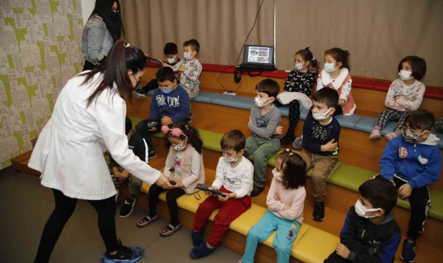 Ekolojik Kreş öğrencilerine ağız ve diş sağlığı eğitimi