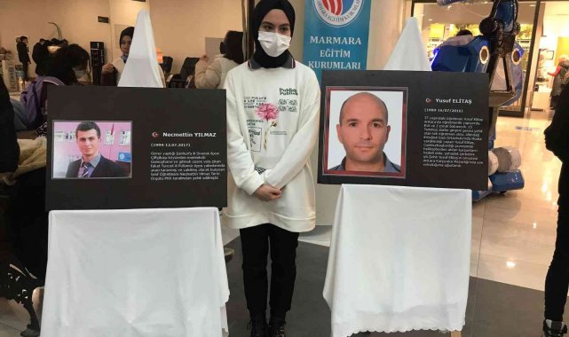 Elazığ'da şehit öğretmenler unutulmadı