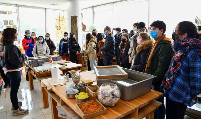 Erasmus öğrencileri Tepebaşı Belediyesi'ni ziyaret etti