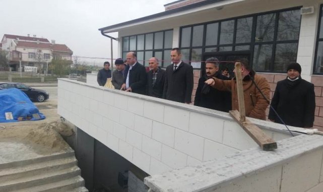 Ergene Bilal Habeşi Camii'nde yapım çalışmaları sürüyor