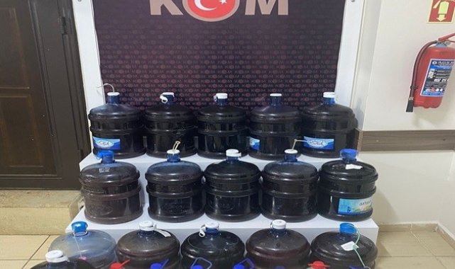 Ev değil, kaçak içki imalathanesi çıktı